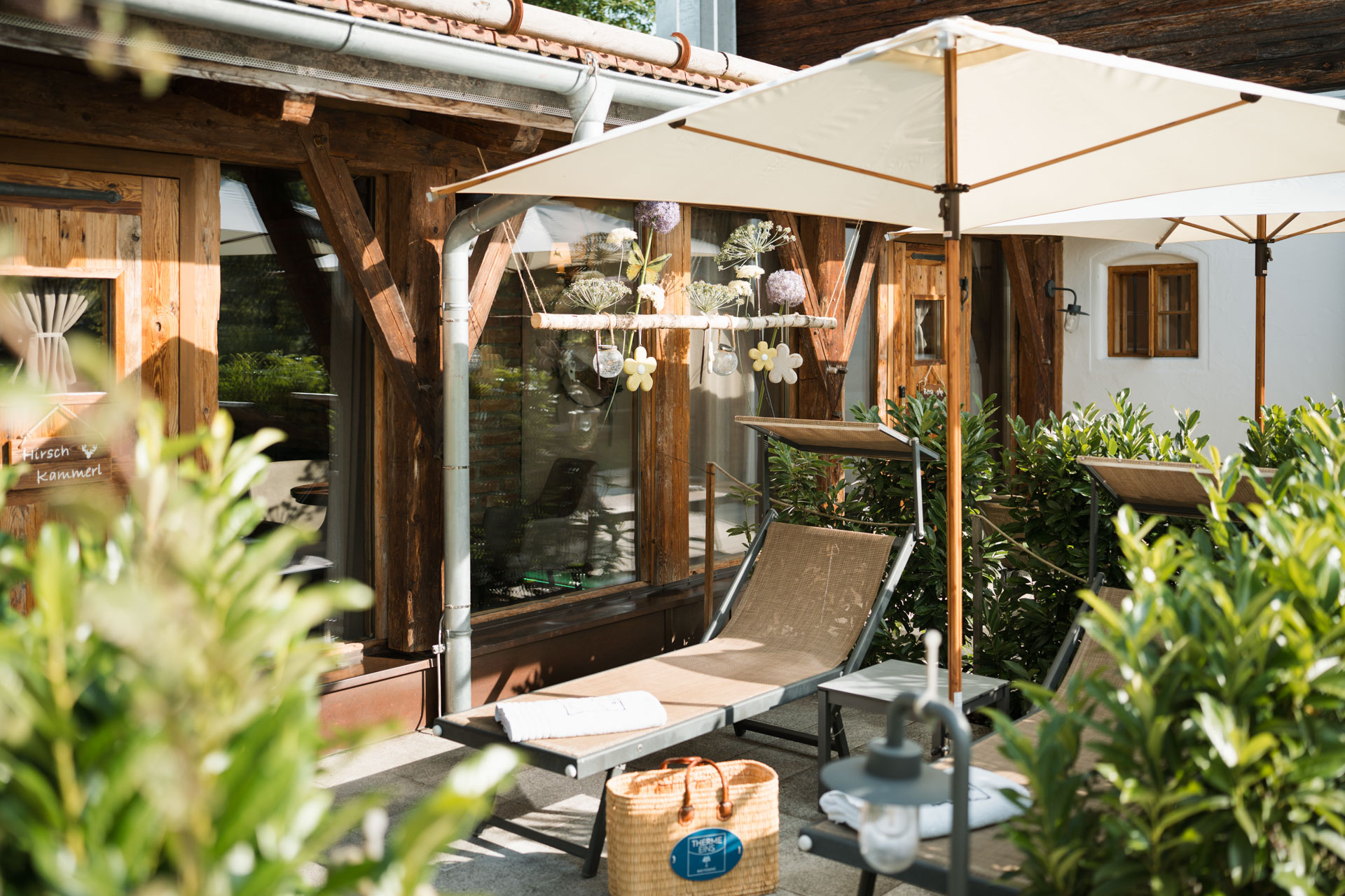 Private Lounge im SAUNAHOF | SOMMERAKTION